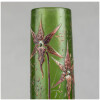 Emile Gallé (1846-1904), vase fuselé en verre à décors d’orchidées et de champignons, XIXe 15