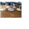 Eero Saarinen & Knoll, 4 Blue Swivel Tulip Chairs 10