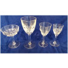 Service de verres de la cristallerie Saint Louis, modèle VIC. 6
