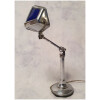 Lampe De Bureau Pirouett – Époque Art Déco – Verre Et Aluminium – Ca 1930 16