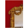 Miroir Style Louis XV – Decor Rocaille – Bois Doré à La Feuille – Fin 18ème 25