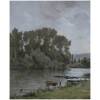 FOUBERT Emile Peinture Française 20è Siècle Ecole Barbizon La Seine à Vetheuil Huile Signée 14