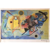 KANDINSKY Vassily “Amarillo Rojo-Azul” Giclée sur velin d’arches 6