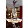 Lustre fontaine XXème siècle époque Art Déco Suspension cristal Baccarat 10