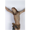 Christ en bois polychrome. 18