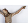 Christ en bois polychrome. 16