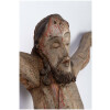 Christ en bois polychrome. 12