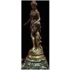 Moreau Mathurin Bronze Signé Ancien Original 19ème Siècle “La Reconnaissance” 20