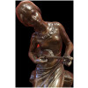 MOREAU Mathurin Bronze XIXème Ancien Original Signé Femme au violon 19ème siècle 17