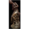 MOREAU Mathurin Bronze XIXème Ancien Original Signé Femme au violon 19ème siècle 19