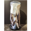 NOVARO Vase en verre soufflé signé et daté 1989 16