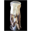 NOVARO Vase en verre soufflé signé et daté 1989 10