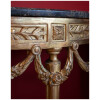 Console Louis XVI en bois doré XVIIIe siècle 13