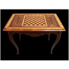 Table à jeux 18ème siècle de style Louis XV en noyer Travail Grenoblois 20