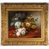 Henri Cauchois (1850 – 1911) : Nature morte aux bouquets de roses. 10