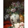 Henri Cauchois (1850 – 1911) : Nature morte aux bouquets de roses. 12