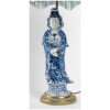 Lampe en porcelaine de Chine. 9