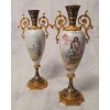 Paire De Vases Signés Sylvi – Porcelaine De Sèvres & Bronze Doré – 19ème 15