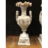 Grande Paire De Vases En Albâtre Italie Fin XIXème H : 72 Cm 16