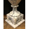 Grande Paire De Vases En Albâtre Italie Fin XIXème H : 72 Cm 23