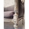 Canapé Style Louis XVI – Riche Sculpture – Bois Patiné – 19ème 21