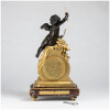 Guillaume Denière (1815-1901), pendule au Cupidon en bronze à patine brune et bronze doré, XIXe 17