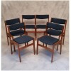 Série De Six Chaises Scandinaves – Erik Buch – Teck – Ca 1960 17