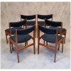 Série De Six Chaises Scandinaves – Erik Buch – Teck – Ca 1960 20