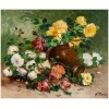 HENRI CAUCHOIS : BOUQUET DE ROSES AU PICHET. 10