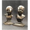Sculptures En Bronze : Jean Qui Rit Et Jean Qui Pleure 13