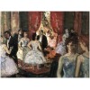 COSSON Marcel Tableau Début 20è Ballerines dans le salon des abonnés à l’Opéra Peinture Huile Signée 22