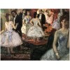 COSSON Marcel Tableau Début 20è Ballerines dans le salon des abonnés à l’Opéra Peinture Huile Signée 21