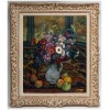 Emile Colinus 1884-1966. Bouquet d’Anémones Et De Fruits. 9