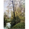 Isenbart Emile Paysage Du Doubs La Rivière Huile Sur Toile Signée 15