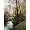 Isenbart Emile Paysage Du Doubs La Rivière Huile Sur Toile Signée 14