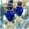 BACCARAT et Jean BOGGIO designer 1998 : Paire de vases 14