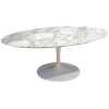 Eero Saarinen & Knoll International – table basse ovale “tulipe” en marbre 13