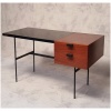 Bureau CM141 de Pierre Paulin pour Thonet – Acajou & Metal – Ca 1953 16