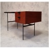 Bureau CM141 de Pierre Paulin pour Thonet – Acajou & Metal – Ca 1953 19