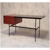 Bureau CM141 de Pierre Paulin pour Thonet – Acajou & Metal – Ca 1953 17