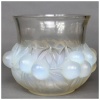 René Lalique : Vase “Prunes” Opalescent 8