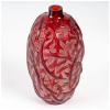 René Lalique : 1921 Vase « Ronce » teinté rouge 12