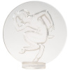 René Lalique : Cachet « Faune » en verre blanc moulé pressé 6