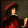 D’après E. L. Vigée Le Brun (1755-1842), portrait de La baronne de Crussol, XIXe 9