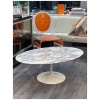 Eero Saarinen & Knoll International – table basse ovale “tulipe” en marbre 15