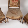 Mobilier de salon style Louis XVI en bois naturel et tapisserie d’Aubusson, XIXe 25