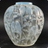 René Lalique : Vase Perruches Opalescent 10