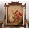 Mobilier de salon style Louis XVI en bois naturel et tapisserie d’Aubusson, XIXe 20