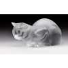 Maison Lalique :”Chat Couché” 8