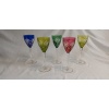 3 Verres Saint Louis de couleur Roemer modèle CHANTILLY. 6